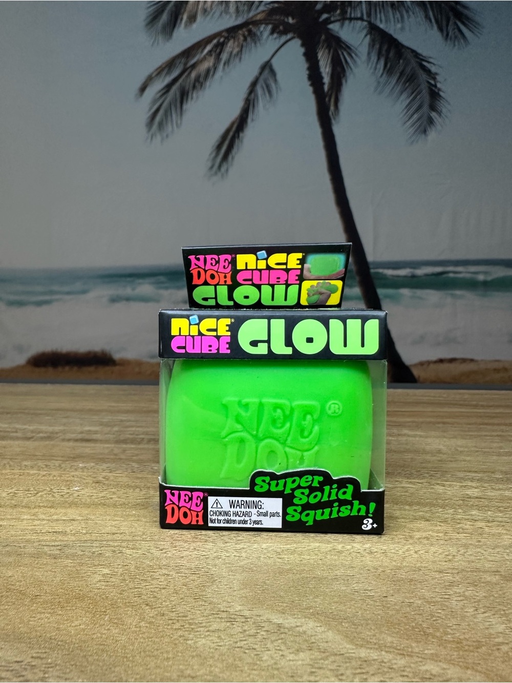 Needoh glow in the dark nice cube